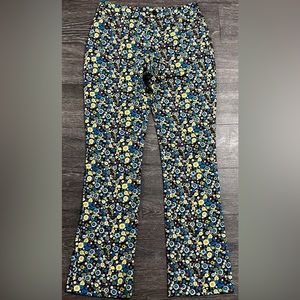 Super Cute Vintage Floral Polyester Pants Size: 27